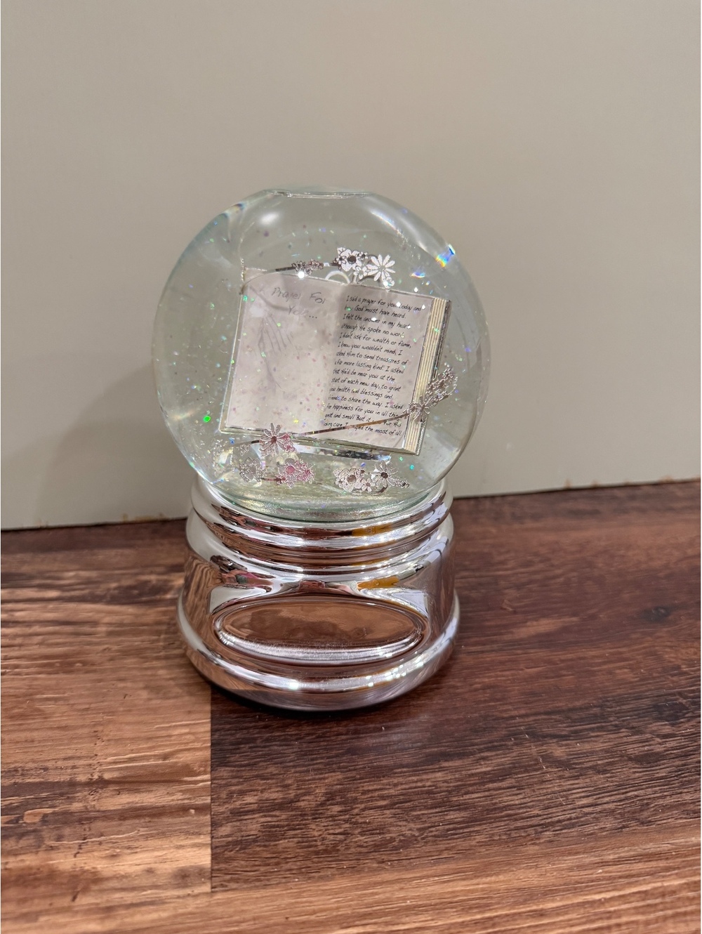 Things Remembered Praying Hands globe